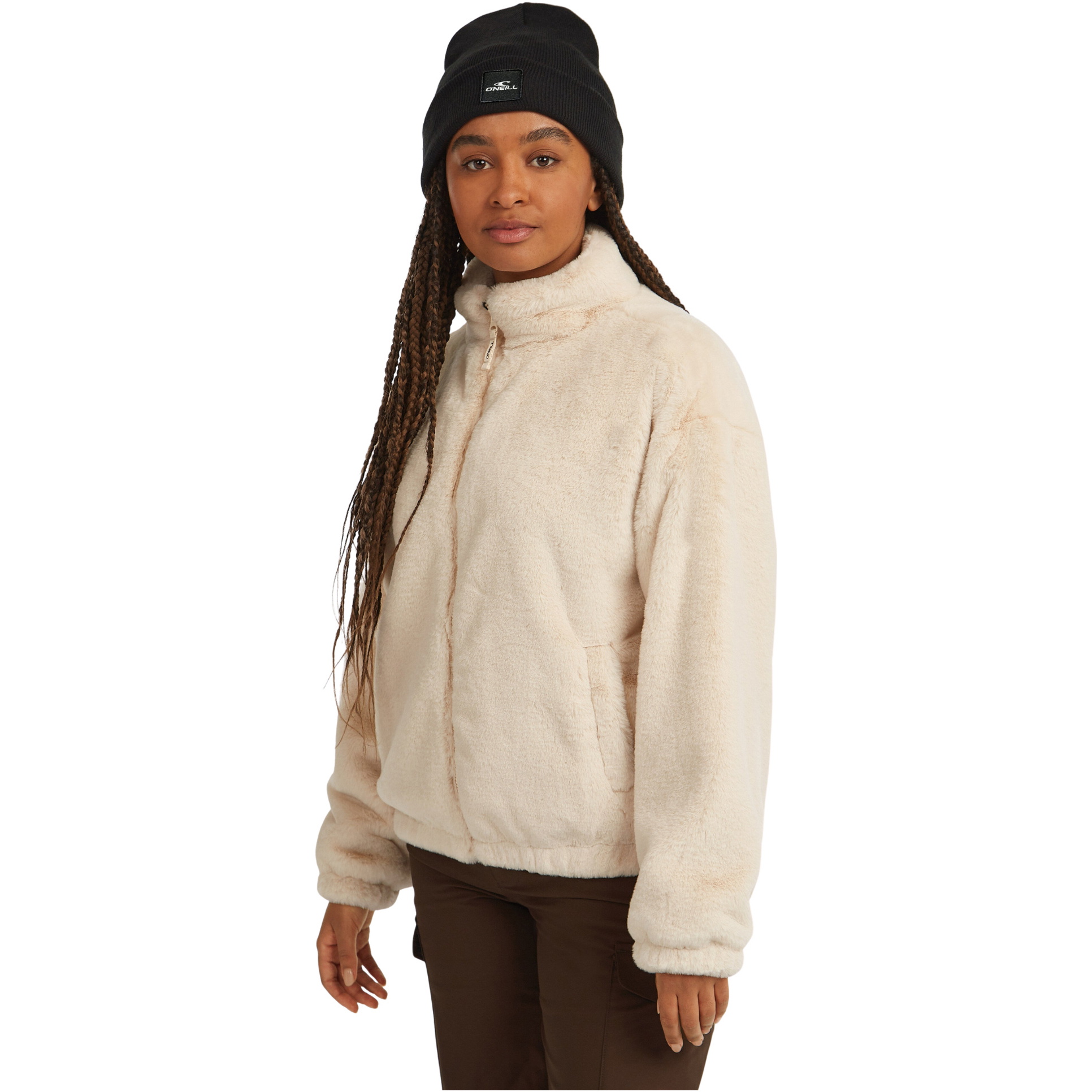 2025 O'Neill Womens FWC'Cruz Faux Fur Fleece 1350075 - Macaron